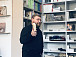 Писатель Дмитрий Ермаков в модельной библиотеке